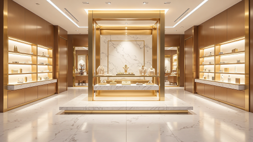 广州回力专卖店，大型购物中心内部，品牌专区，商品陈列有序，店员热情服务